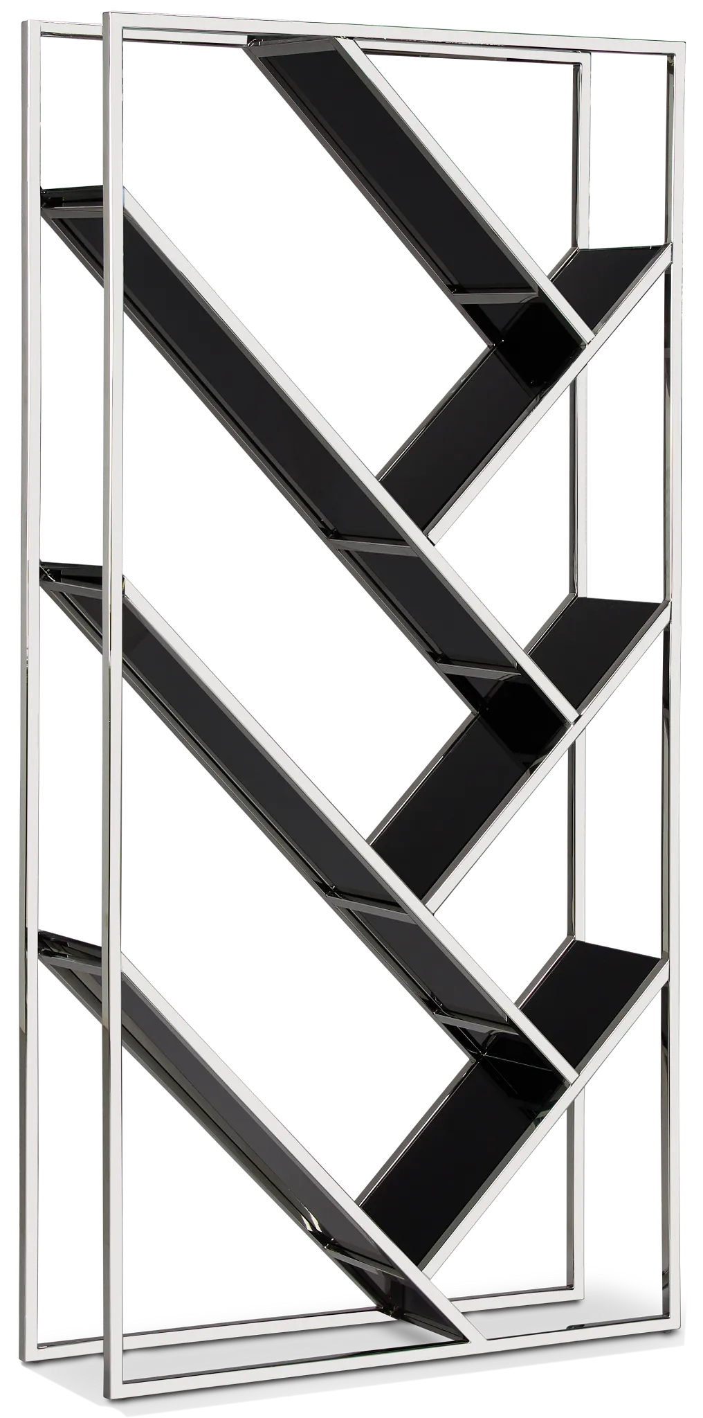 Arrow Black Bookcase
