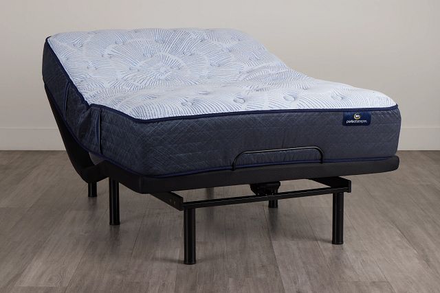 Serta Perfect Sleeper Blue Lagoon Nights Plush Deluxe Adjustable Mattress Set