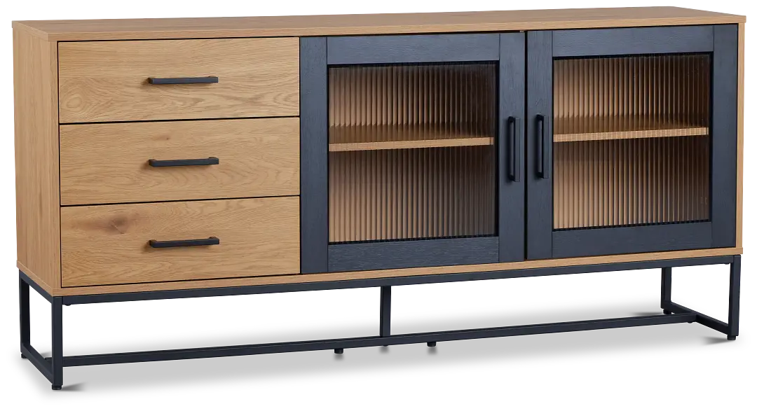 Ivan Light Tone Credenza Ivan Light Tone Credenza