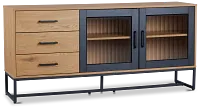 Ivan Light Tone Credenza