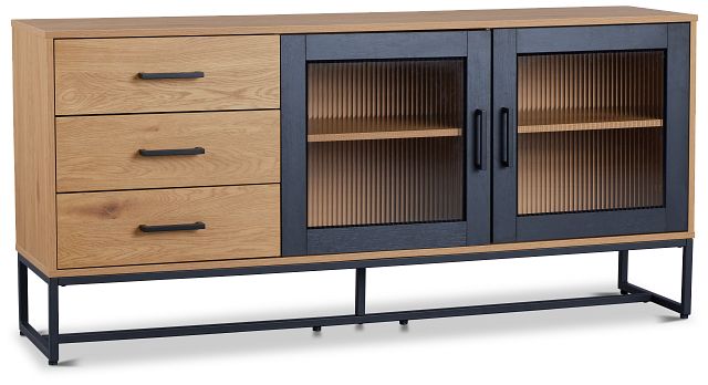 Ivan Light Tone Credenza