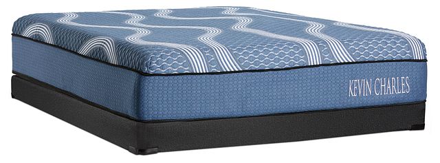 Kevin Charles Vista Hybrid Low-profile Mattress Set