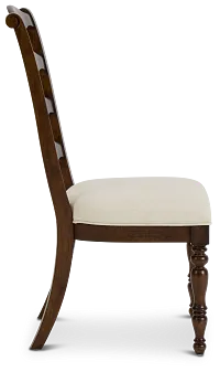 Savannah Dark Tone Upholstered Side Chair