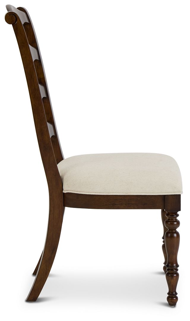 Savannah Dark Tone Upholstered Side Chair