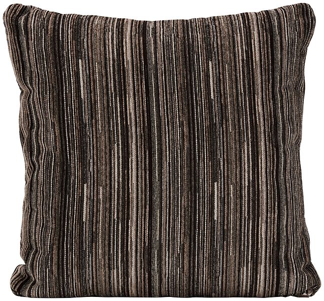 Tease Gray Fabric Square Accent Pillow (0)