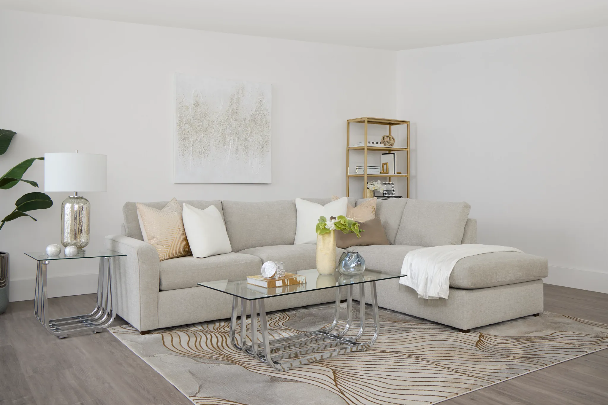 Rachel Glass Coffee Table