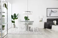 Ocean Drive Glass 60" Round Table