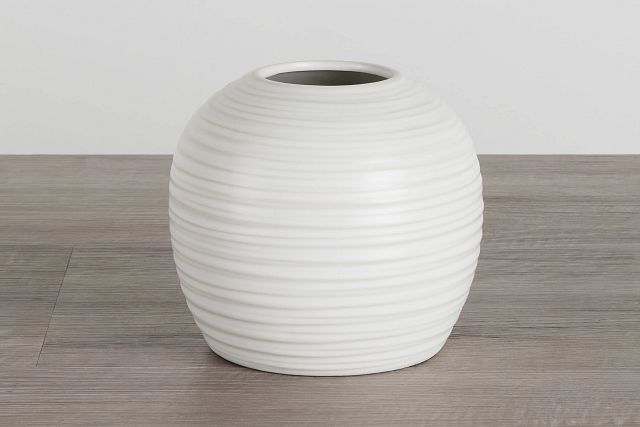Edel White Small Vase
