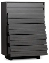 Everett Gray 5-drawer Chest