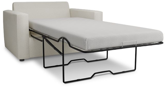 Siesta Elite Ivory Fabric Memory Foam Sleeper
