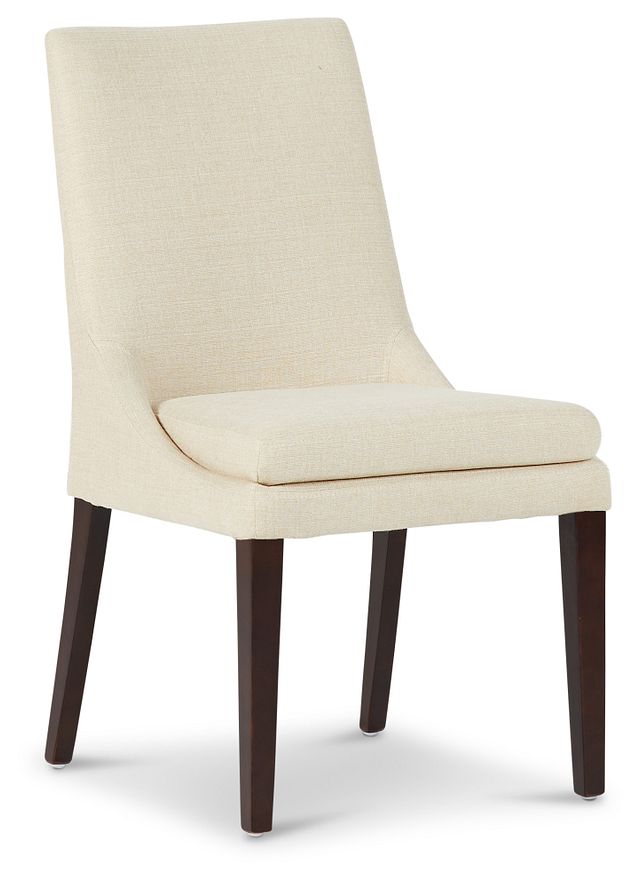 Gage Light Beige Upholstered Side Chair