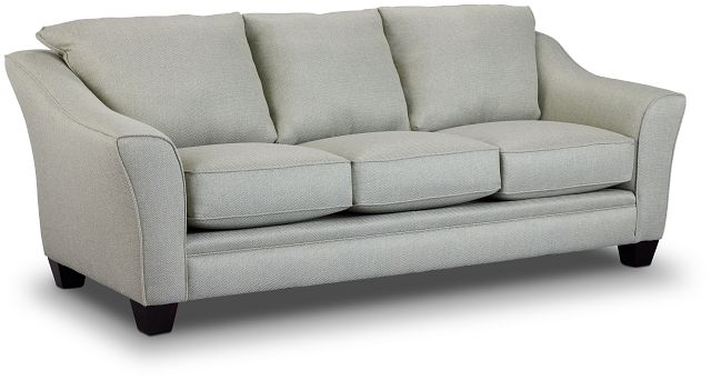 Avery Light Green Fabric Sofa (1)