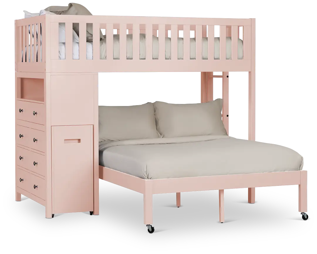 Charleston Pink Loft Bed Charleston Pink Loft Bed