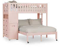 Charleston Pink Loft Bed