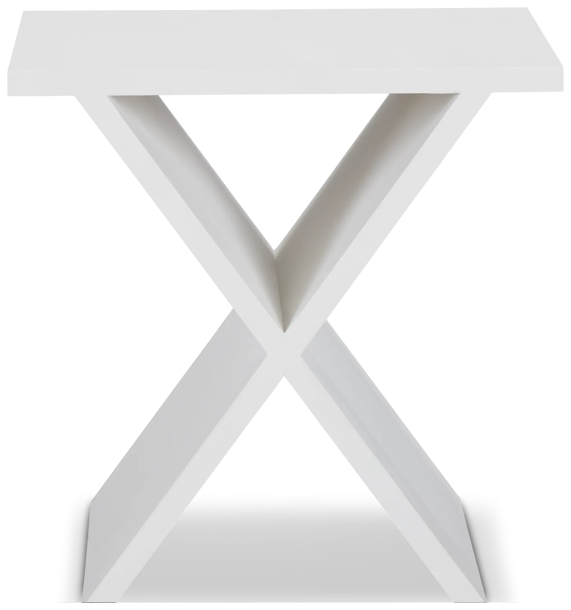 Ardsley White Wood Accent Table Ardsley White Wood Accent Table