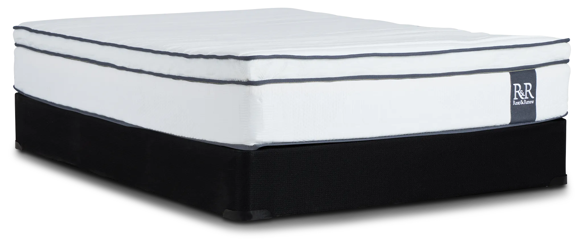 Rest & Renew By Zinus 12" Hybrid Mattress Set