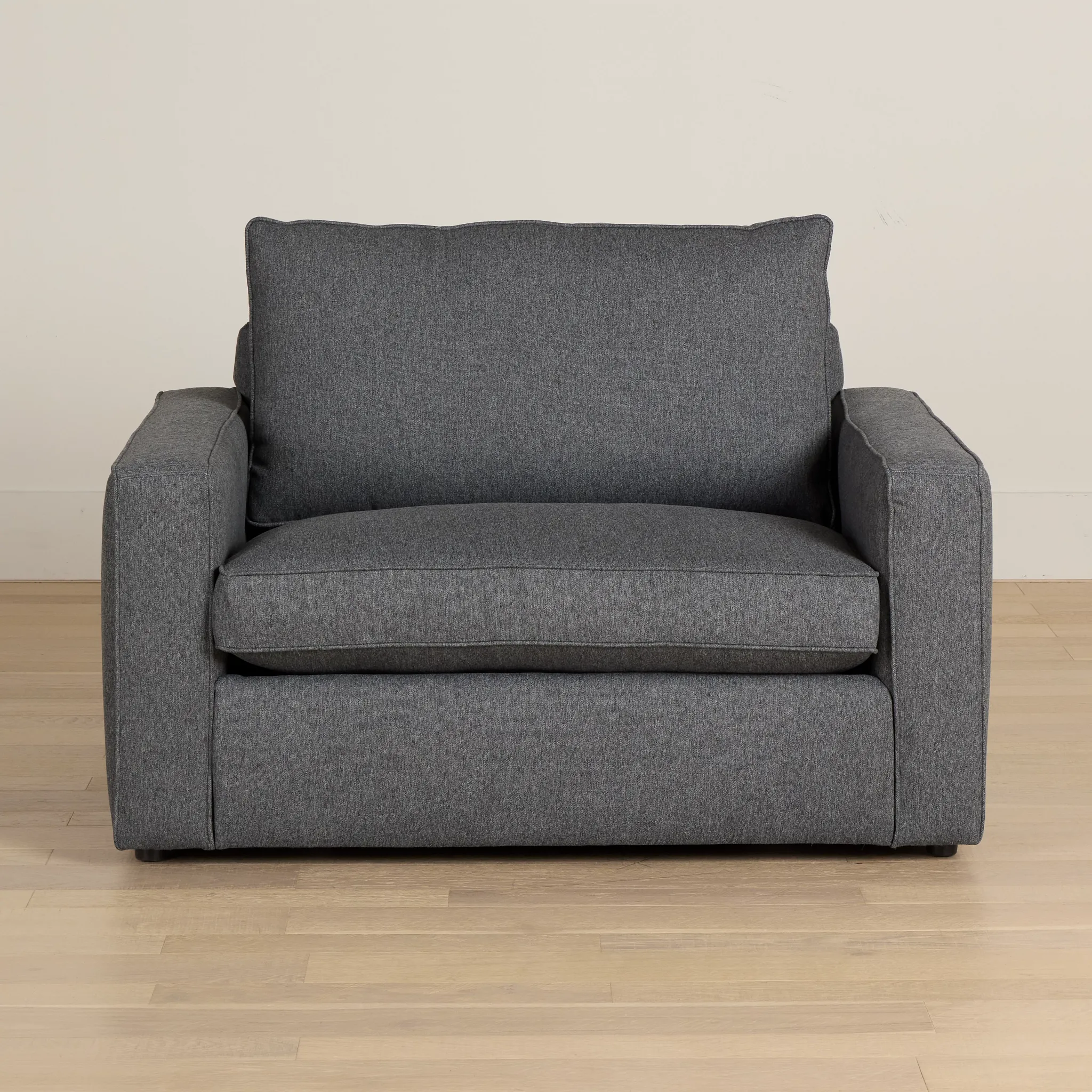 Siesta Delray Dark Gray Fabric Innerspring Sleeper