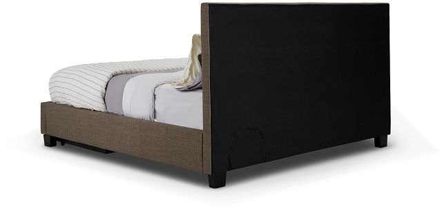 Madden Gray Uph Platform Storage Bed (5)