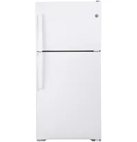 Ge 19 Series White Top Freezer Refrigerator