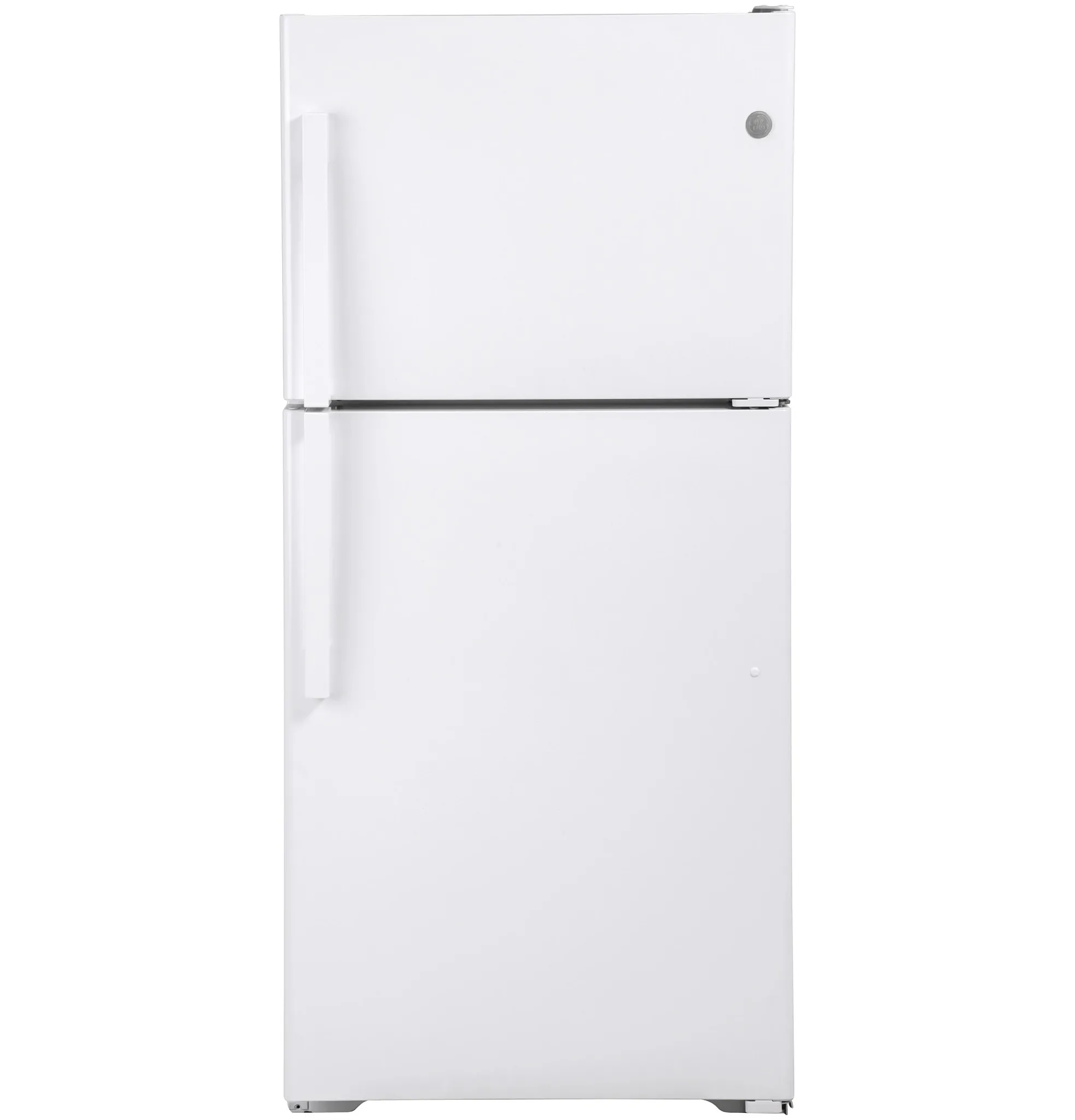 Ge 19 Series White Top Freezer Refrigerator