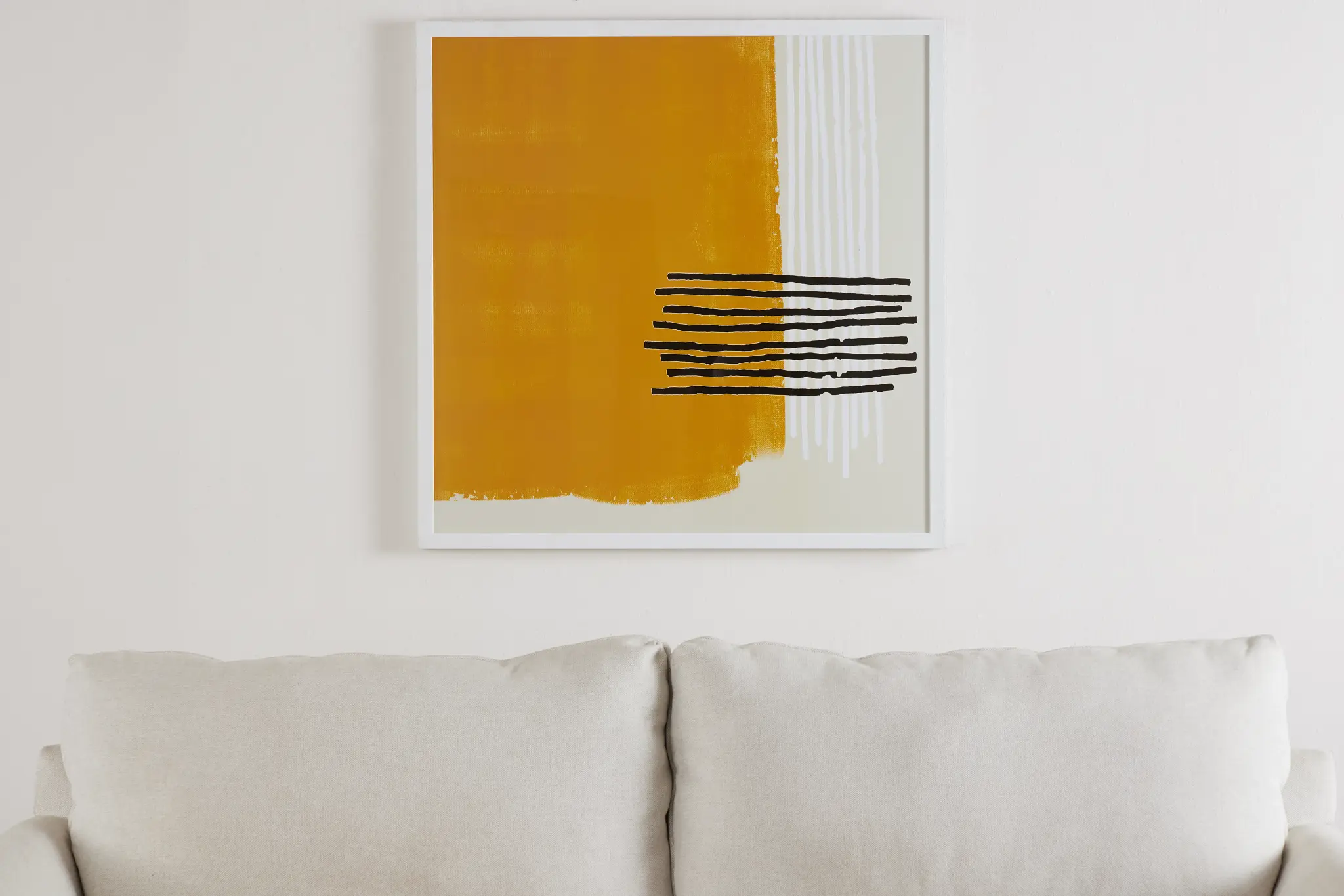 Zoe Yellow Framed Wall Art Zoe Yellow Framed Wall Art