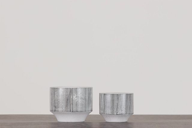 Rigel Gray Set Of 2 Planter