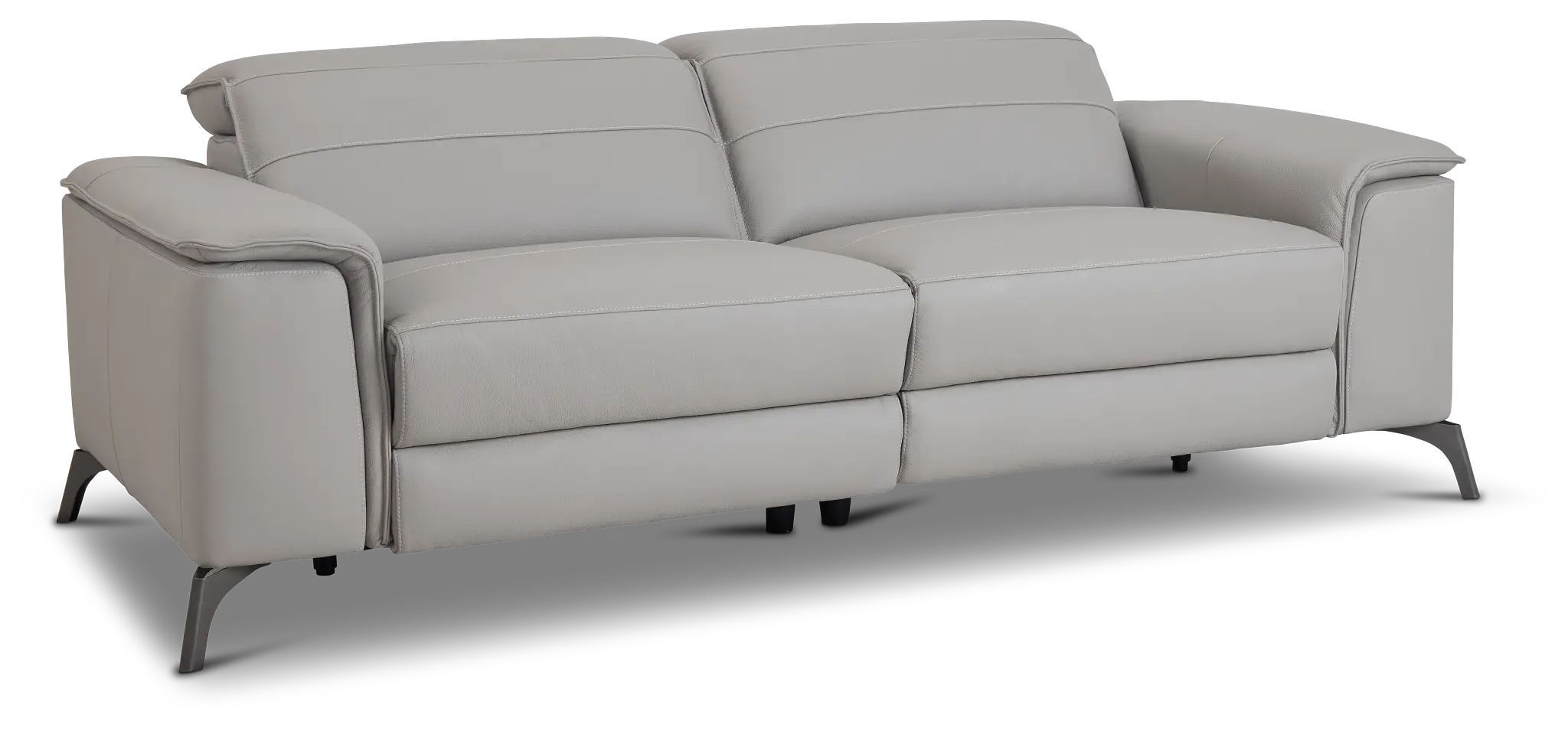 Pearson Gray Leather Sofa Pearson Gray Leather Sofa