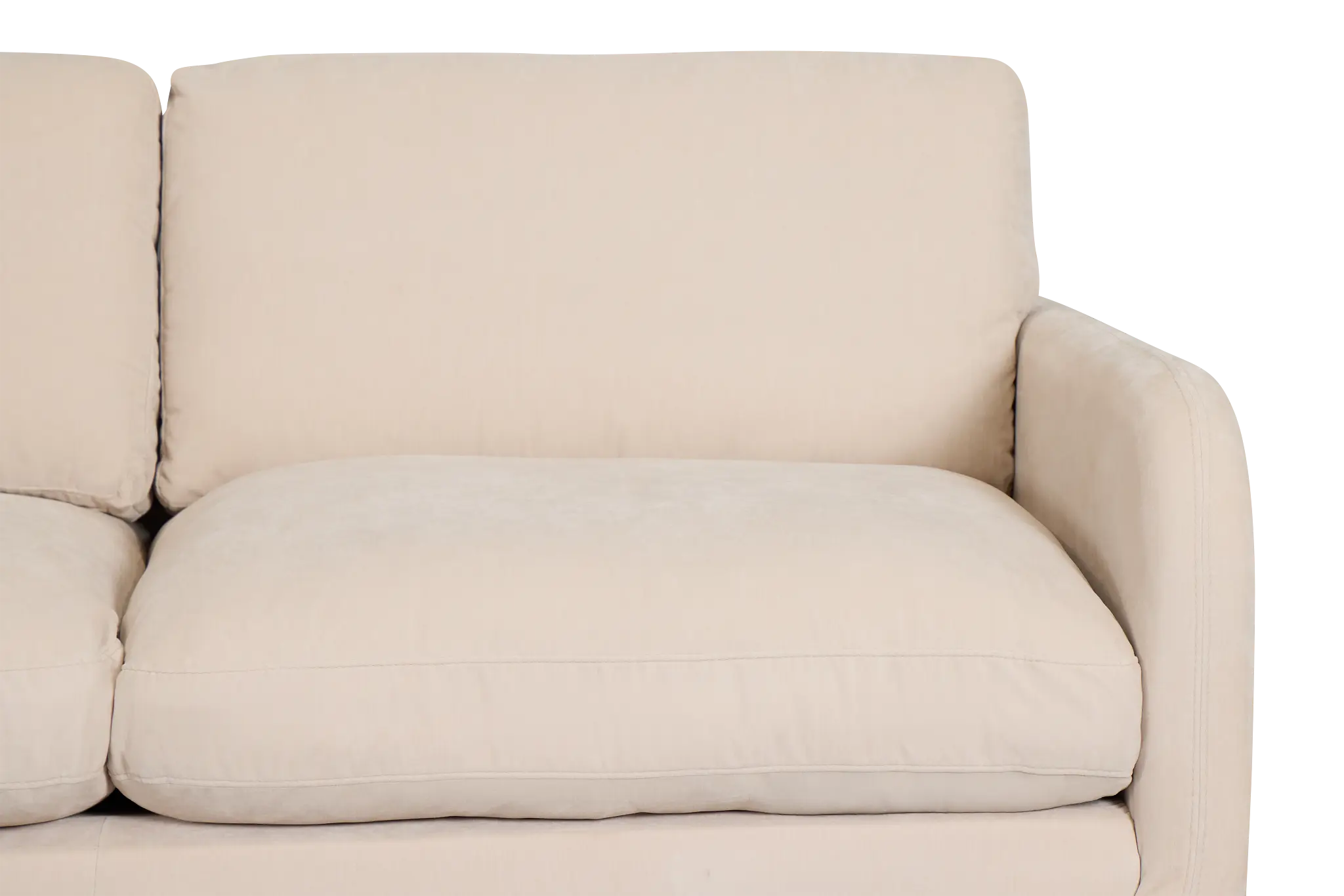 Jules Ivory Velvet Sofa Jules Ivory Velvet Sofa