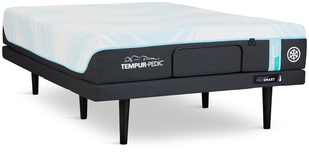 Tempur-pedic Tempur-probreeze Medium Ergo Prosmart Adjustable Mattress Set
