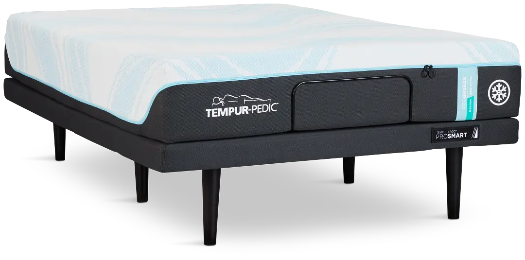 Tempur-pedic Tempur-probreeze Medium Ergo Prosmart Adjustable Mattress Set Tempur-pedic Tempur-probreeze Medium Ergo Prosmart Adjustable Mattress Set