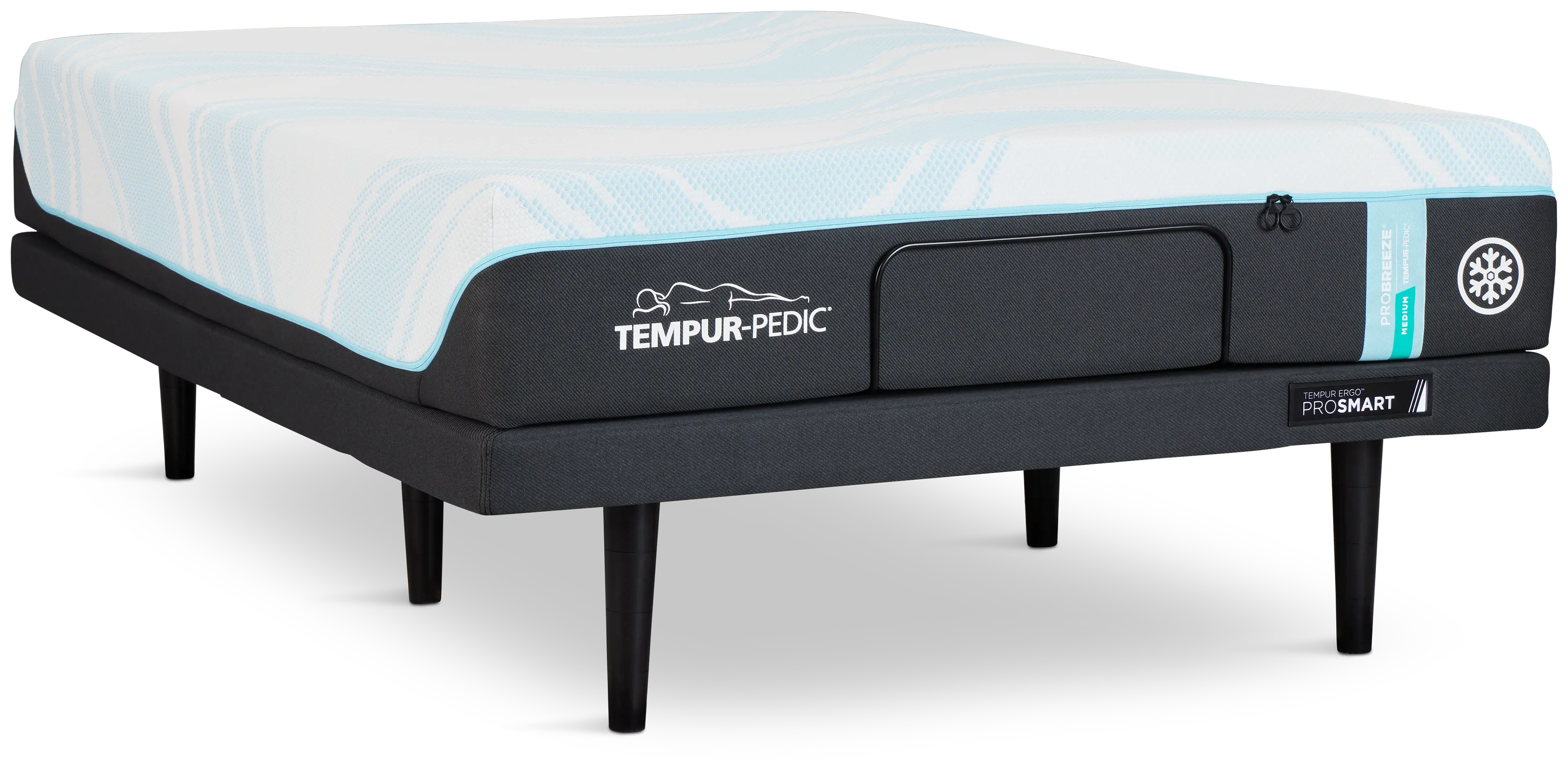 Tempur-pedic Tempur-probreeze Medium Ergo Prosmart Adjustable Mattress Set Tempur-pedic Tempur-probreeze Medium Ergo Prosmart Adjustable Mattress Set