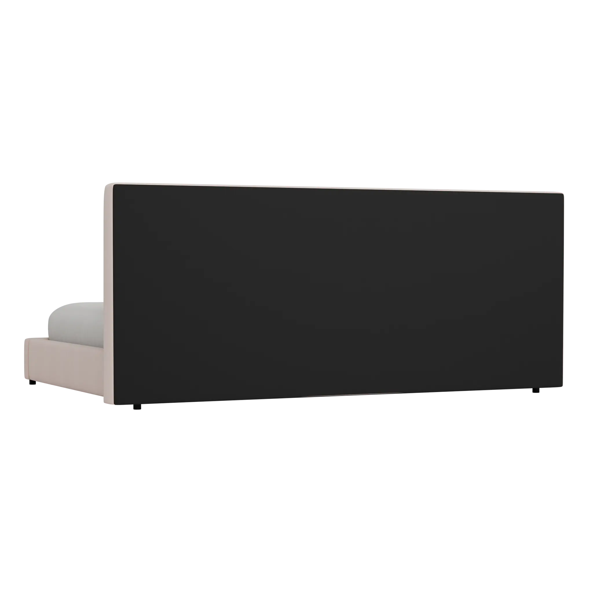 Grayton Joya Light Pink 54" Upholstered Platform Bed Grayton Joya Light Pink 54" Upholstered Platform Bed