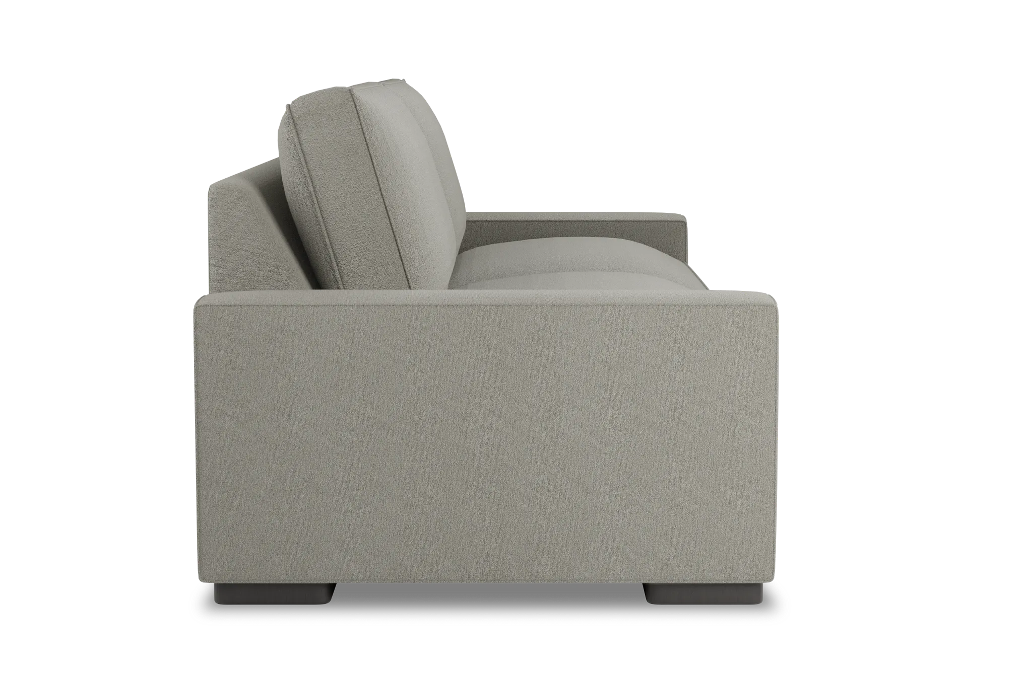 Edgewater Elite Gray 96" Sofa W/ 2 Cushions