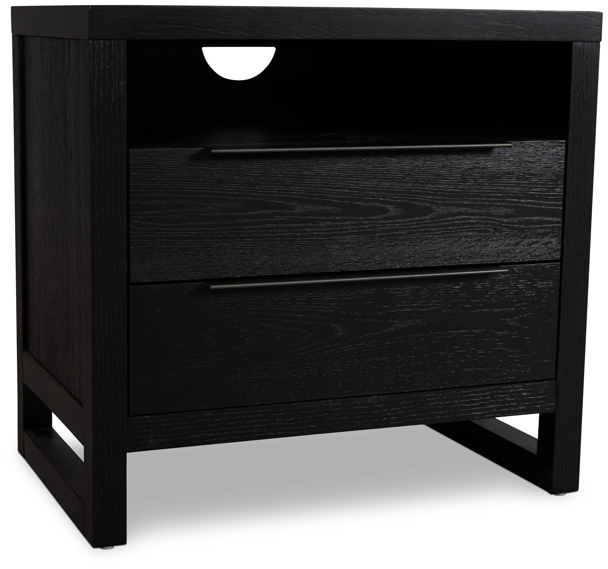 Williamsburg Black Nightstand