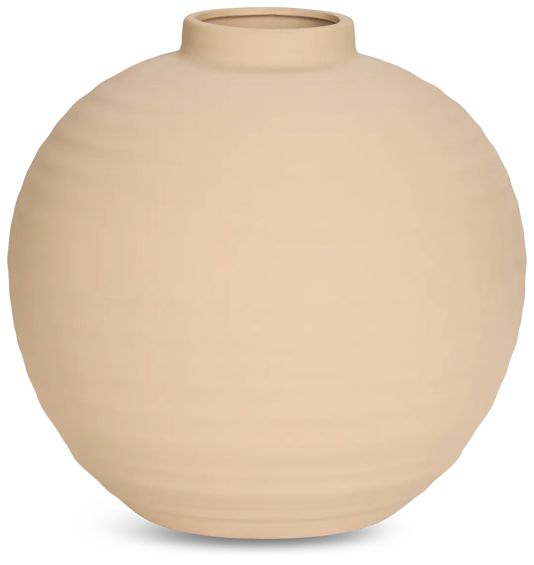 Sorrell Dark Beige Large Vase