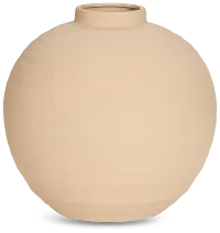Sorrell Dark Beige Large Vase