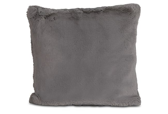 Kaycee Dark Gray 24" Accent Pillow