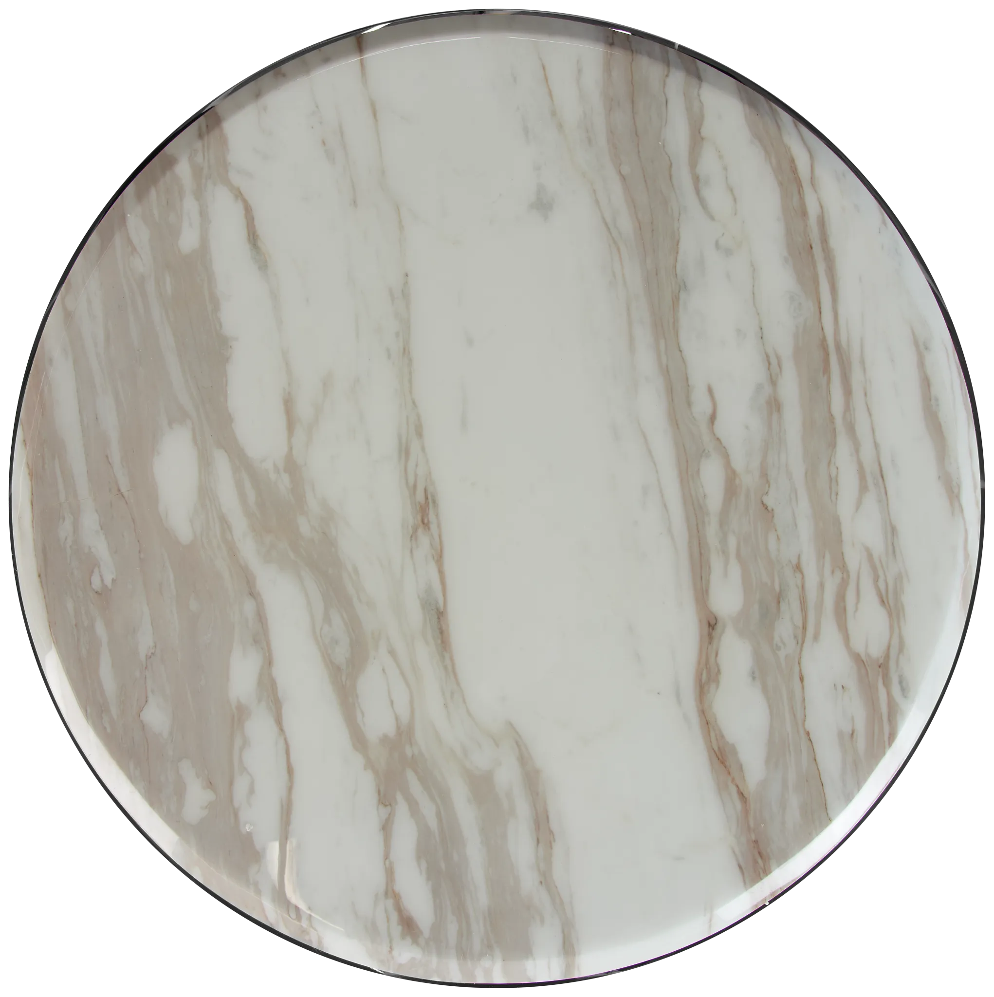 Koda Marble Round End Table