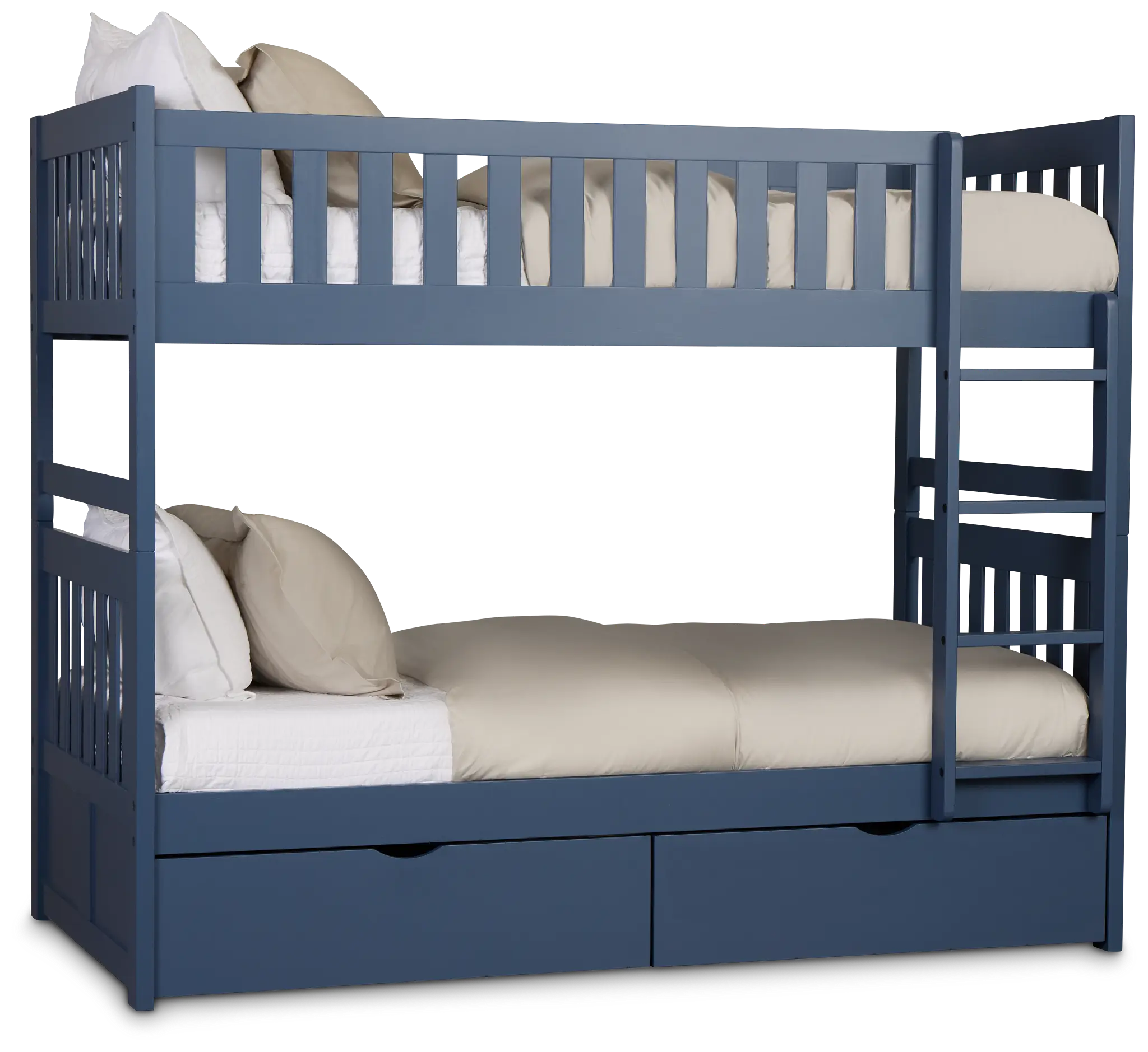 Charleston Dark Blue Storage Bunk Bed Charleston Dark Blue Storage Bunk Bed
