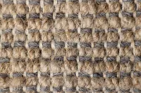 Bloxi Brown 22" Square Accent Pillow