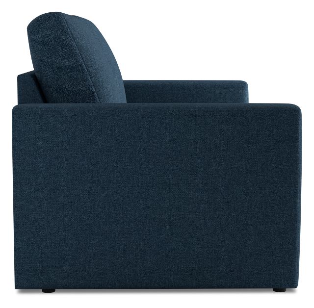 Citymod Blue Fabric 2-piece Modular Sofa