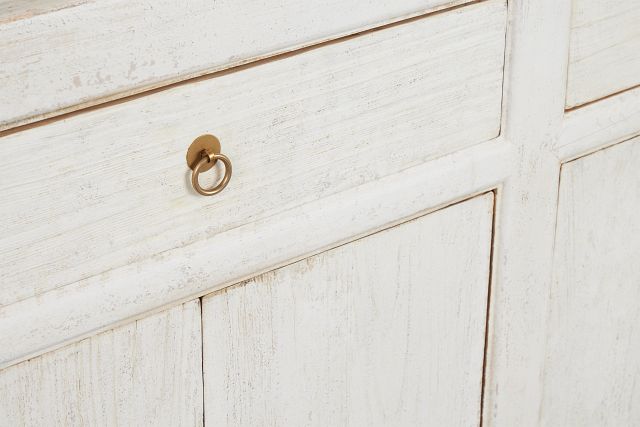 Ever White 6 Door Cabinet