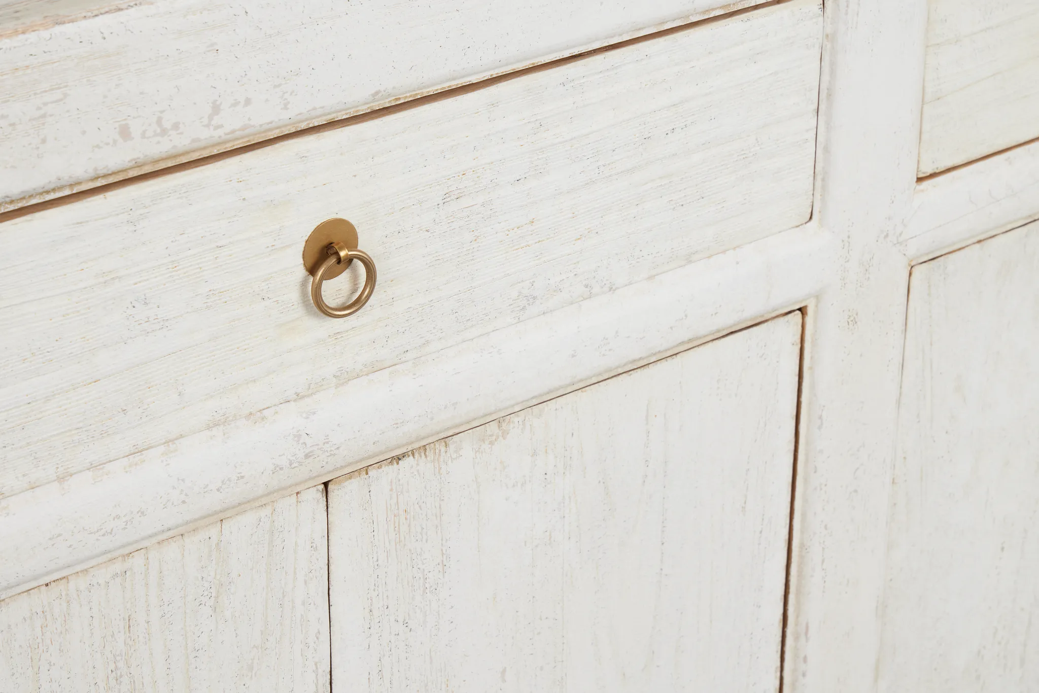 Ever White 6 Door Cabinet