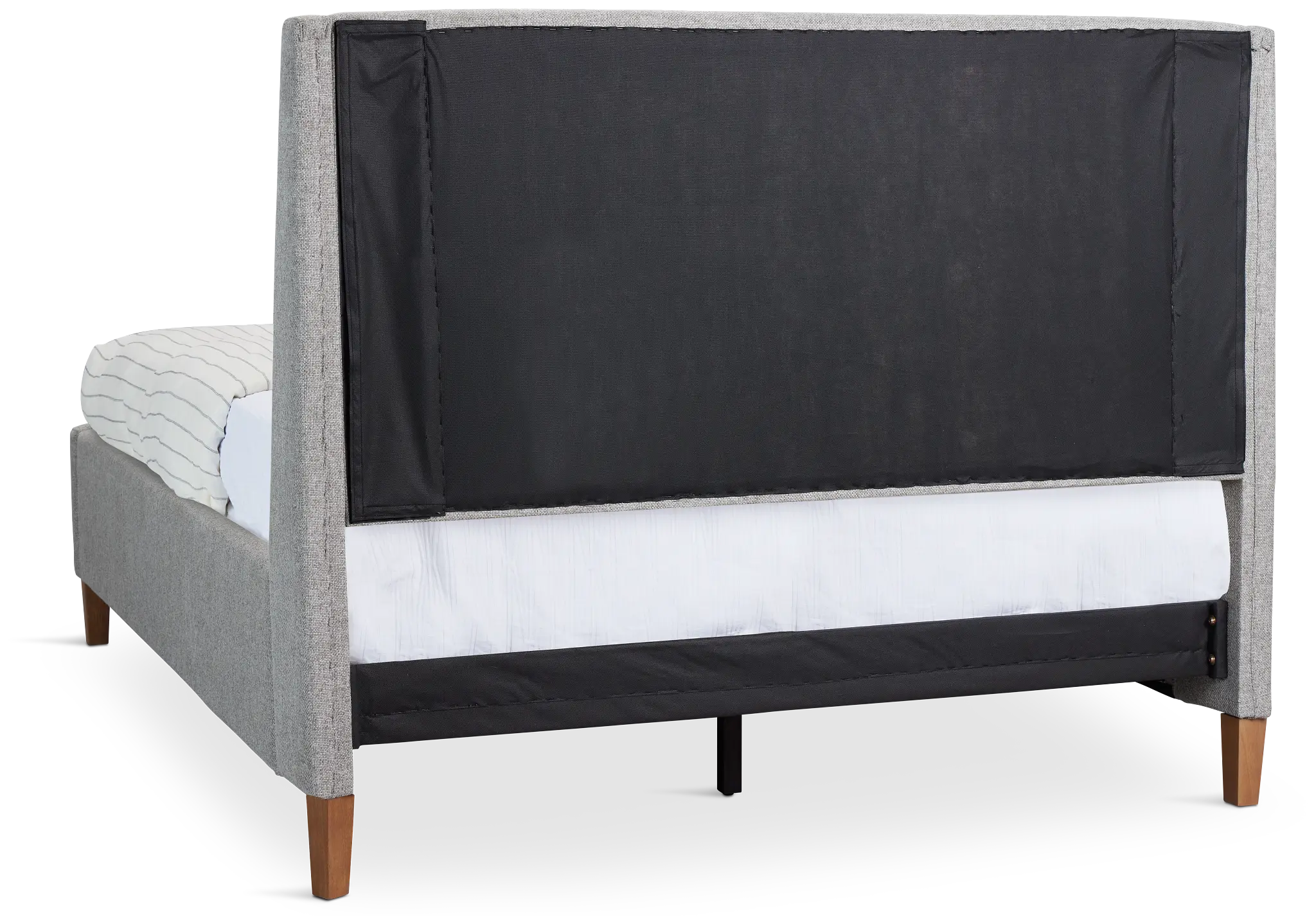 Provo Gray Uph Panel Bed Provo Gray Uph Panel Bed