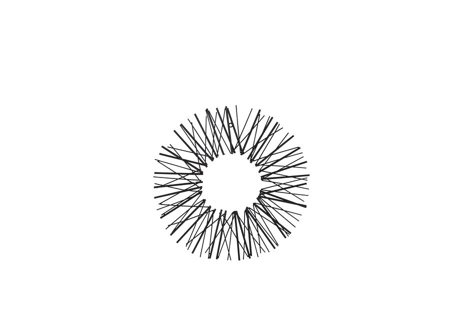 Burst Silver Small Wall Art Home Accents Wall Decor City