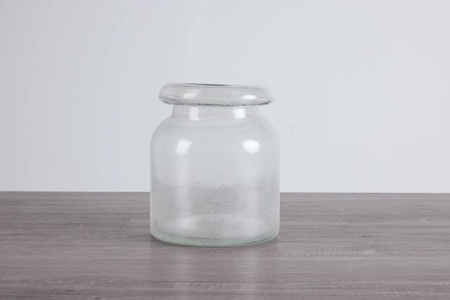 Hoffman Clear Small Vase