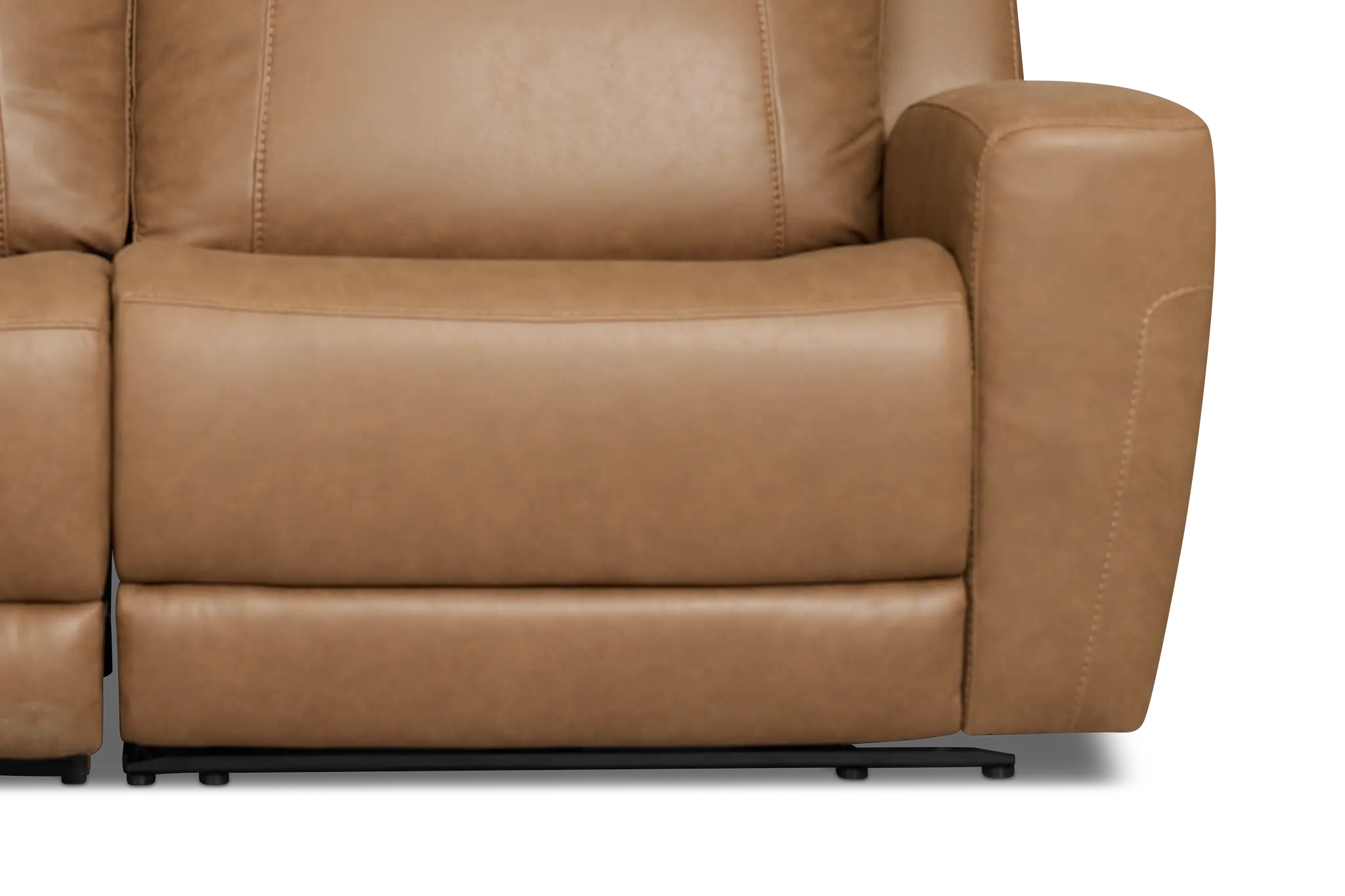 Colton Brown Micro Medium Dual Power 2-arm Reclining Sectional Colton Brown Micro Medium Dual Power 2-arm Reclining Sectional