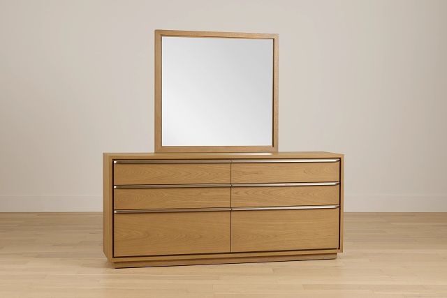 Haven Light Tone Dresser & Mirror