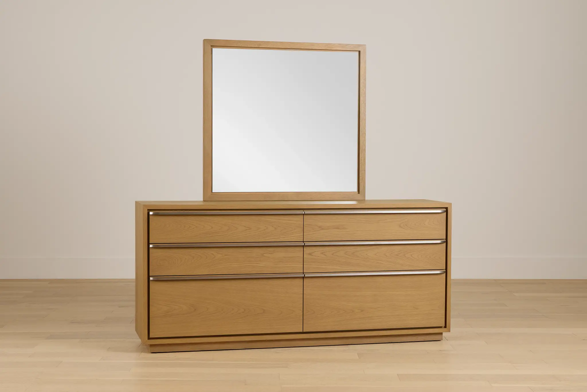 Haven Light Tone Dresser & Mirror Haven Light Tone Dresser & Mirror