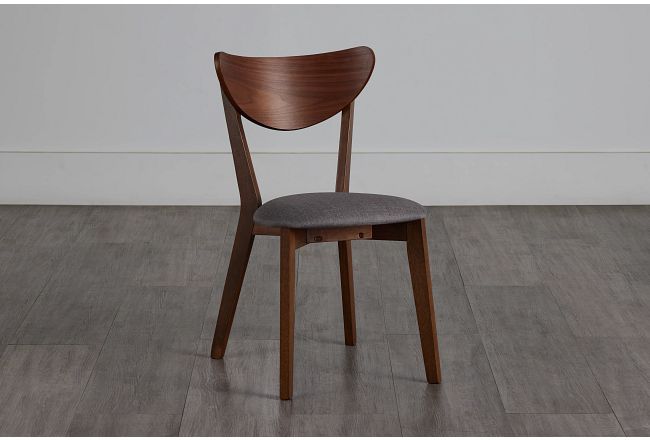Bari Gray Upholstered Side Chair